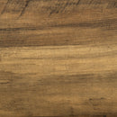 Tavolino da Caffè Rettangolare 80x45x40,5 cm con Cassetto e Ripiano Marrone e Bianco