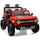 Macchina Elettrica per Bambini 24V Licenza Ford Bronco Raptor 2 Posti con Telecomando Rosso