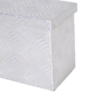 Cassetta Portautensili da 2 kg 50x15,5x20,5 cm con Chiusura a Chiave In Alluminio   