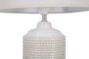 Lampada da Tavolo Point  28x47x28 cm in Ceramica Crema-2