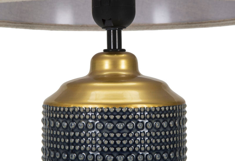 Lampada da Tavolo Point dark 28x47x28 cm in Ceramica Multicolor-2