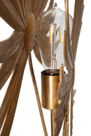 Lampada da Tavolo Exotic 51x90x19,5 cm in Ferro Oro-4