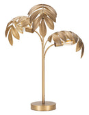 Lampada da Tavolo Leaf 57x81x57 cm in Ferro Oro-6