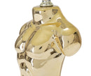 Lampada da Comodino Glam Man 25x42,5x25 cm in Ceramica Oro-3