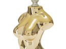 Lampada da Comodino Glam Woman 25x42,5x25 cm in Ceramica Oro-4