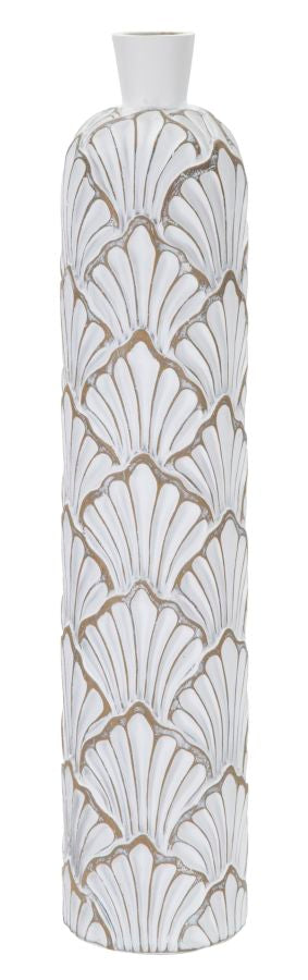 Vaso Panama Tall 15,5x74x15,5 cm in Poliresina Bianco prezzo