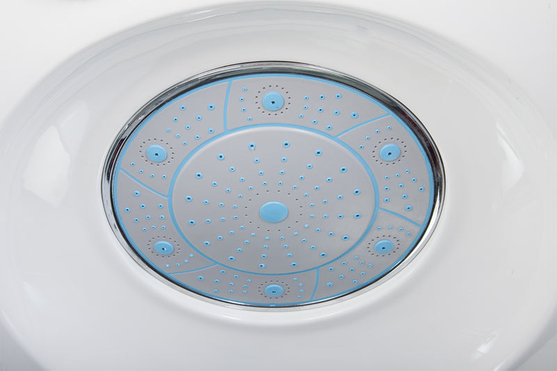 Box Doccia Idromassaggio Vasca Sauna e Bagno Turco Ingresso a Destra 130x85cm Vorich Florence-3