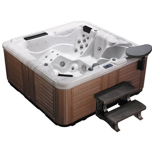 online Outdoor Whirlpool SPA 6 Sitzer 220x220 cm Vorich Royale