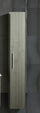 Badezimmer-Säulenschrank 25x22 cm in MDF H160 Vorich Columm Grey