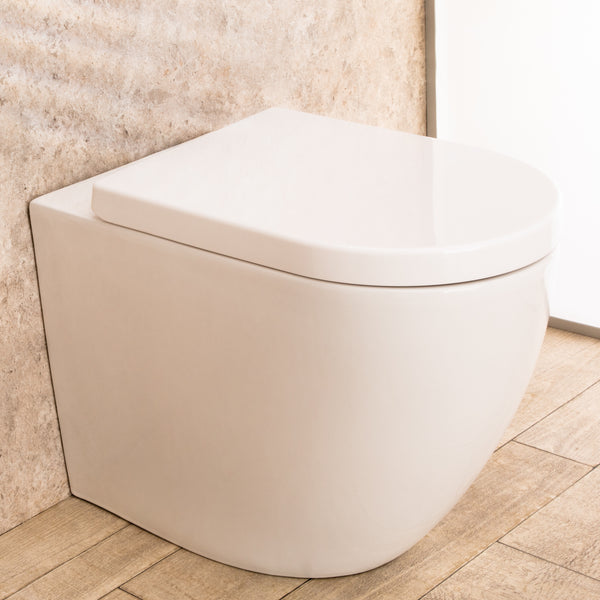 acquista Back to Wall WC aus Keramik 36,50 x 56 x 41 cm Vortix White