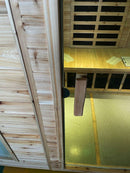 Sauna Finlandese ad Infrarossi 180x120 cm in Cedro Canadese Ortisei-5