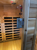 Sauna Finlandese ad Infrarossi 180x120 cm in Cedro Canadese Ortisei-6