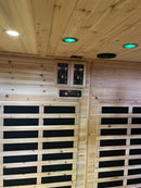 Sauna Finlandese ad Infrarossi 250x150 cm in Cedro Canadese Adler-8