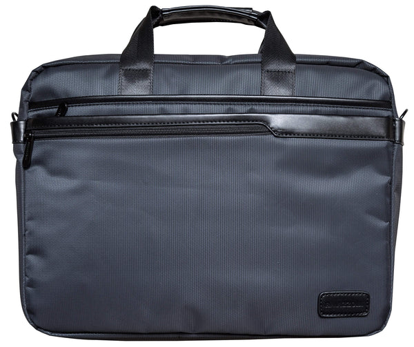Ravizzoni Job 3 PC iPad Tablet Tasche aus schwarzem Polyester mit Fächern und Taschen acquista
