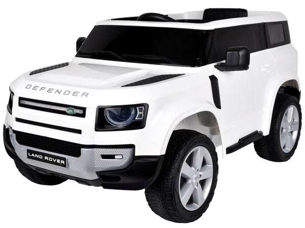 sconto Elektroauto für Kinder 12V Land Rover Defender Weiß