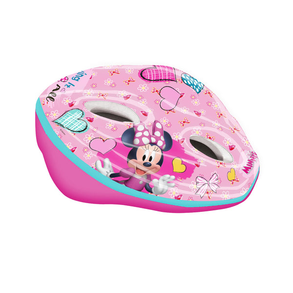 online Casco per Bambina Misura 52-56 cm con Fori di Aerazione con Licenza Disney Minnie