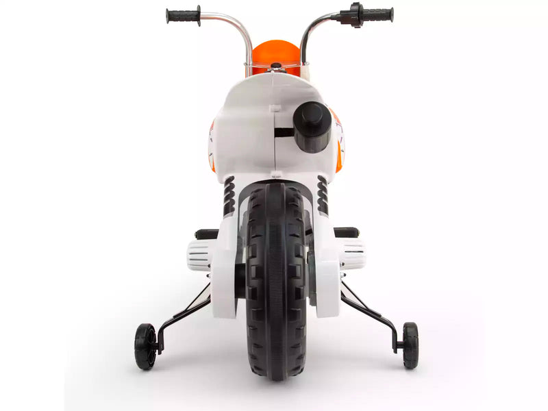 Moto Elettrica per Bambini 12V KTM SX Cross Arancione e Bianca-3