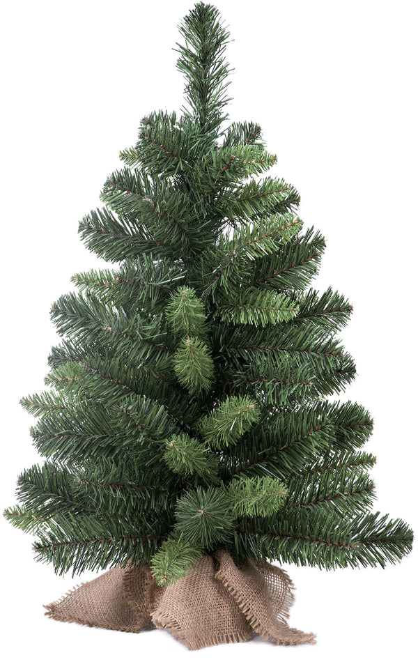 Mini Albero di Natale Artificiale 90 cm 118 Rami Verde sconto