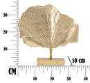 Scultura Tree Glam 35x2,5x35,5 cm in Ferro Oro-5
