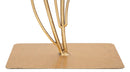 Scultura Leaf 26x11,5x44,5 cm in Ferro Oro-4