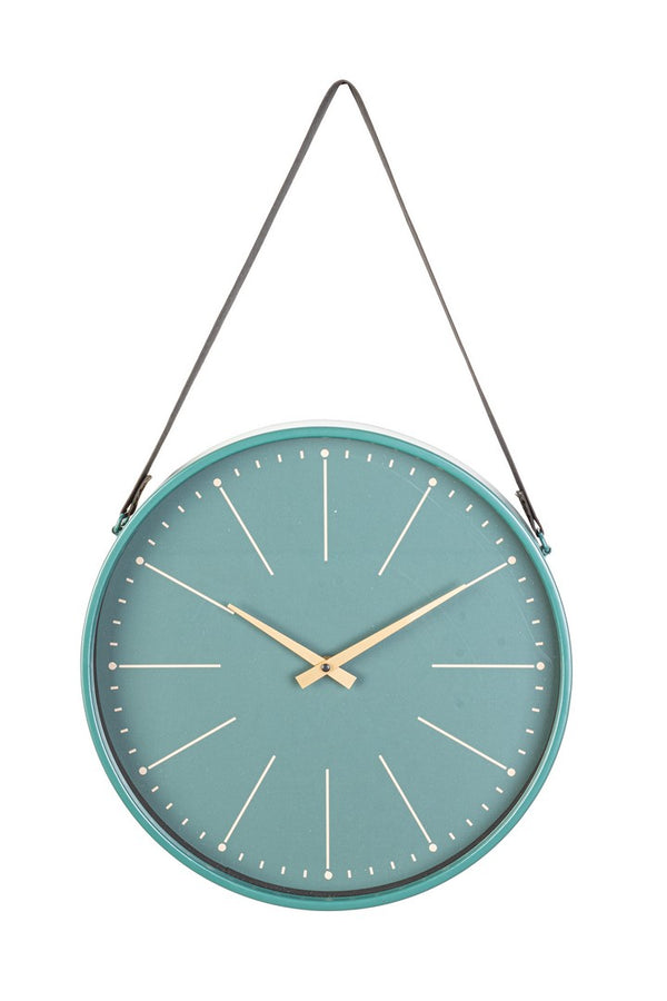 Orologio da Parete  40x6x66 cm in Legno Timely Verde prezzo