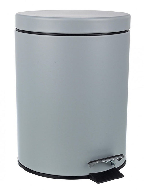 prezzo Bath Acc Grey Op 5L Abfallbehälter aus Stahl