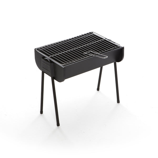 Barbecue a Carbone Carbonella 49x31x42 cm in Acciaio Easy Nero acquista