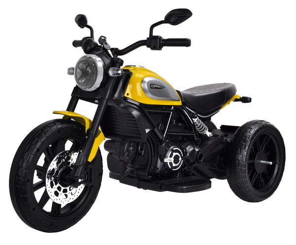 prezzo Elektromotorrad für Kinder 12V Ducati Scrambler Icon Gelb