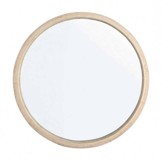 Specchio con Cuscini Tiziano 2576 Tondo D52 in Legno-1