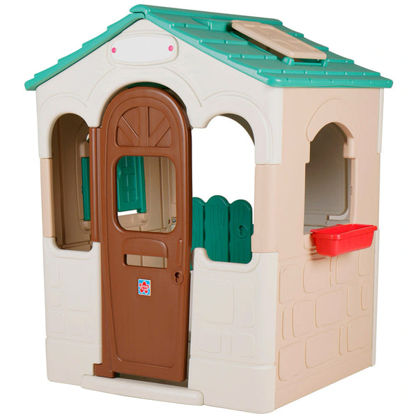 sconto Spielhaus für Kinder 106x123x126 cm in Country Manor Plastic