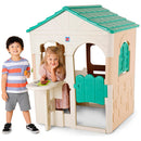 Casetta Gioco per Bambini 106x123x126 cm in Plastica Country Manor-3