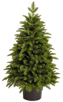 Mini Albero di Natale Artificiale con Base Swarovsky Verde Varie Misure-1