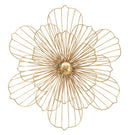 Pannello Flowery Stick 50x8x47 cm in Ferro Oro-1