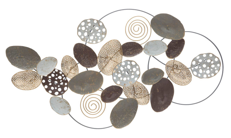 Pannello Circly 87,5x5x48 cm in Ferro Multicolor-1