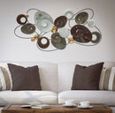 Pannello Planet 120x6x58 cm in Ferro Multicolor-6