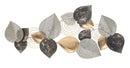 Pannello Half Leaf 97x5,5x43 cm in Ferro Multicolor-1