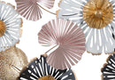 Pannello Pinky 133,5x6,5x54,5 cm in Ferro Multicolor-2