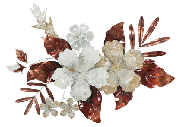 Bouquet Panel 83 x 8,5 x 55 cm in mehrfarbigem Eisen sconto