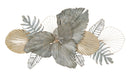 Pannello Mety 134x9,5x70 cm in Ferro Multicolor-1