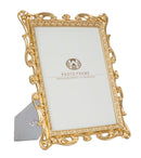 Cornice Celta 26,7x2x32,3 cm in Poliresina e Vetro Oro-1