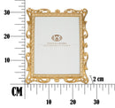 Cornice Celta 26,7x2x32,3 cm in Poliresina e Vetro Oro-6