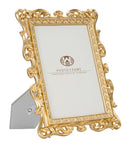 Cornice Celta 21,6x2x27 cm in Poliresina e Vetro Oro-1