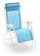Taddei Gran Relax Blau Liegestuhl aus Eisen, faltbar