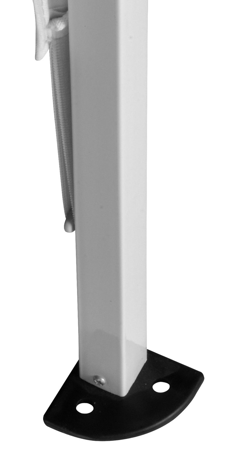 Gazebo da Giardino Pieghevole 3x3m Telo in Poliestere e PVC con Ventilazione Taddei Automatico Bianco-4