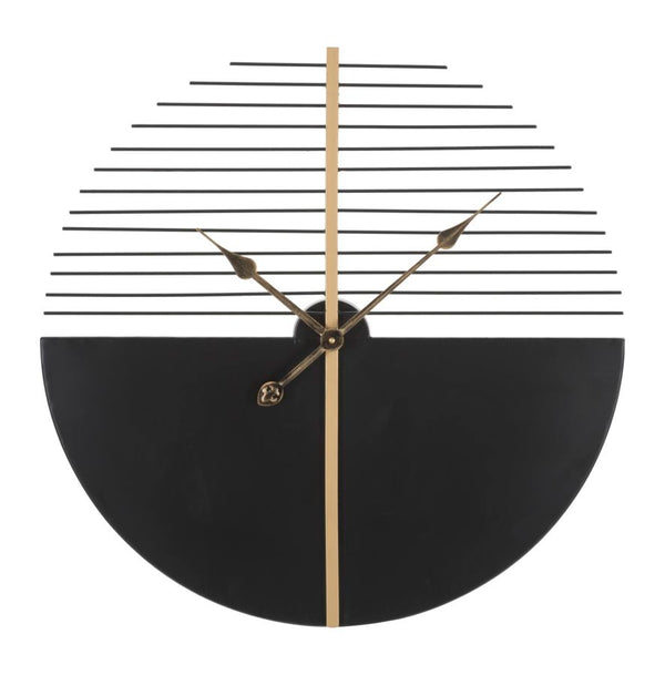 acquista Glam Stick Clock Ø60x4,5 cm in schwarzem Eisen und Gold