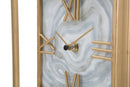 Orologio da Tavolo Rect. 20x8x30 cm in Ferro e MDF Multicolor-4