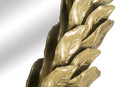 Specchio da Muro Glam Petal Ø73x5 cm in Ferro Oro-3