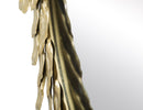 Specchio da Muro Glam Petal Ø73x5 cm in Ferro Oro-5