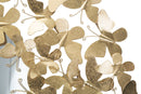 Specchio Glam Butterfly Wind Ø81,5x3,5 Misura Specchio Ø55 cm in Ferro Oro-4