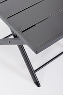 Tavolino da Salotto 44x43x36 cm in Alluminio Taylor Grigio Scuro-3